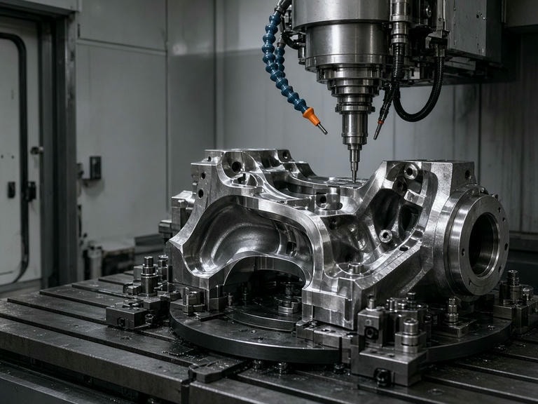 Large-Format 5-Axis CNC Machining | Precision Components | PRECI5