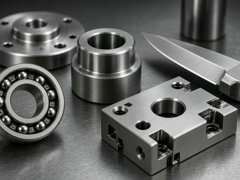 440C Stainless Steel CNC Machining | Precision Hardened Components