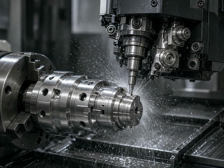 CNC Turn-Mill Machining Services | Precision Complex Parts | PRECI5
